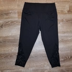 Livi Active Lane Bryant Athletic Leggings Lace 18